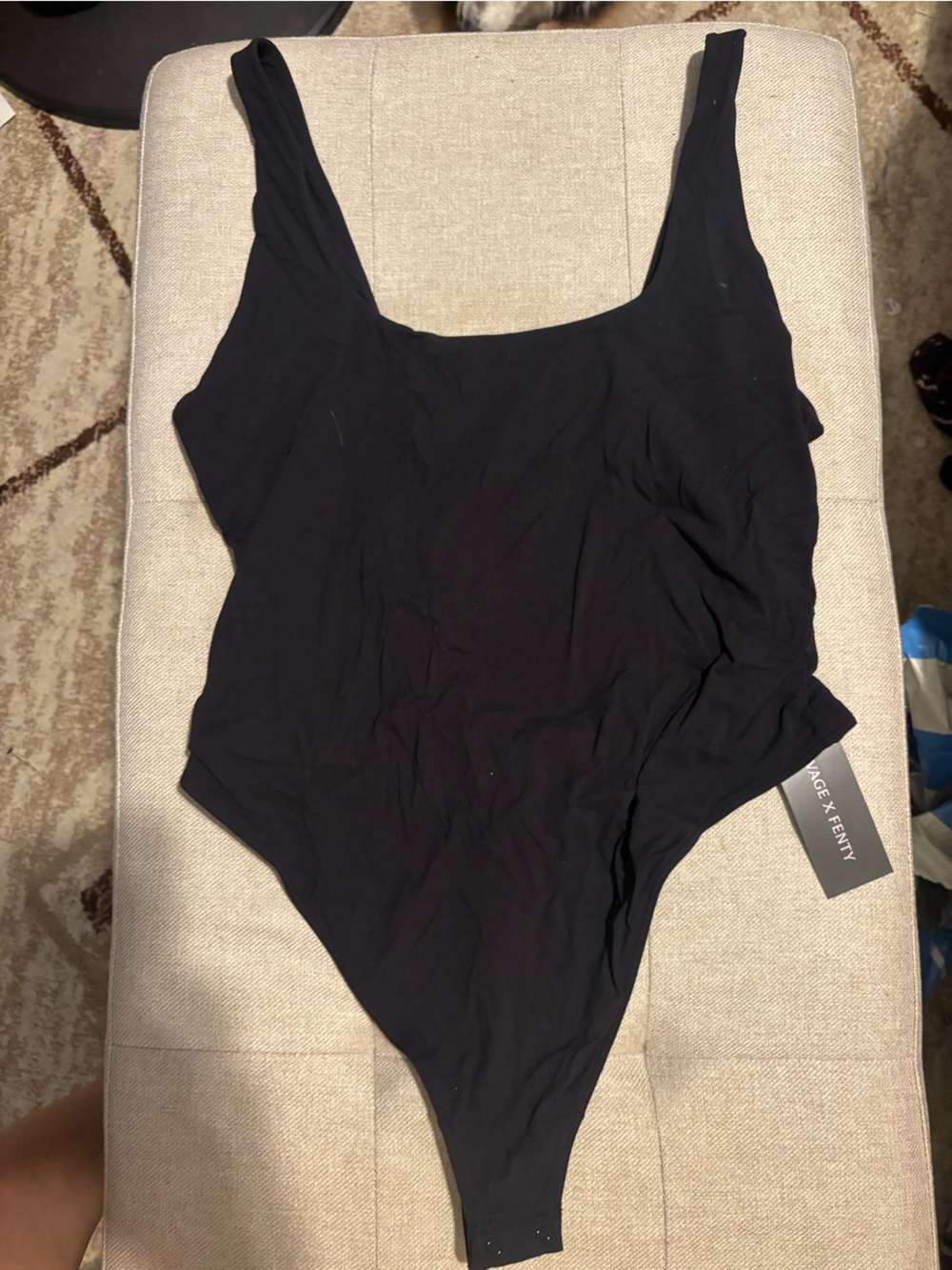NWT Savage X Fenty Black One-Piece Bodysuit